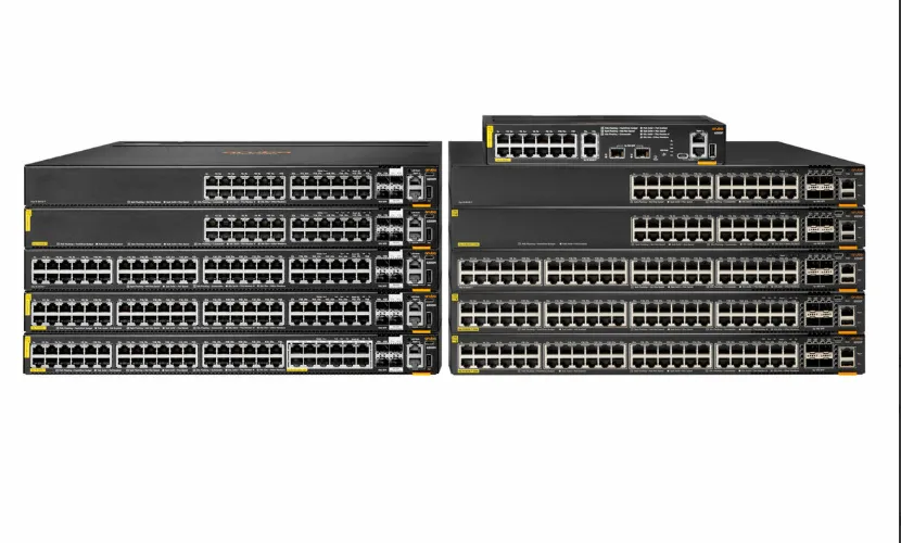 SWITCH HPE ARUBA 6200F 24G 4SFP+, vista 3